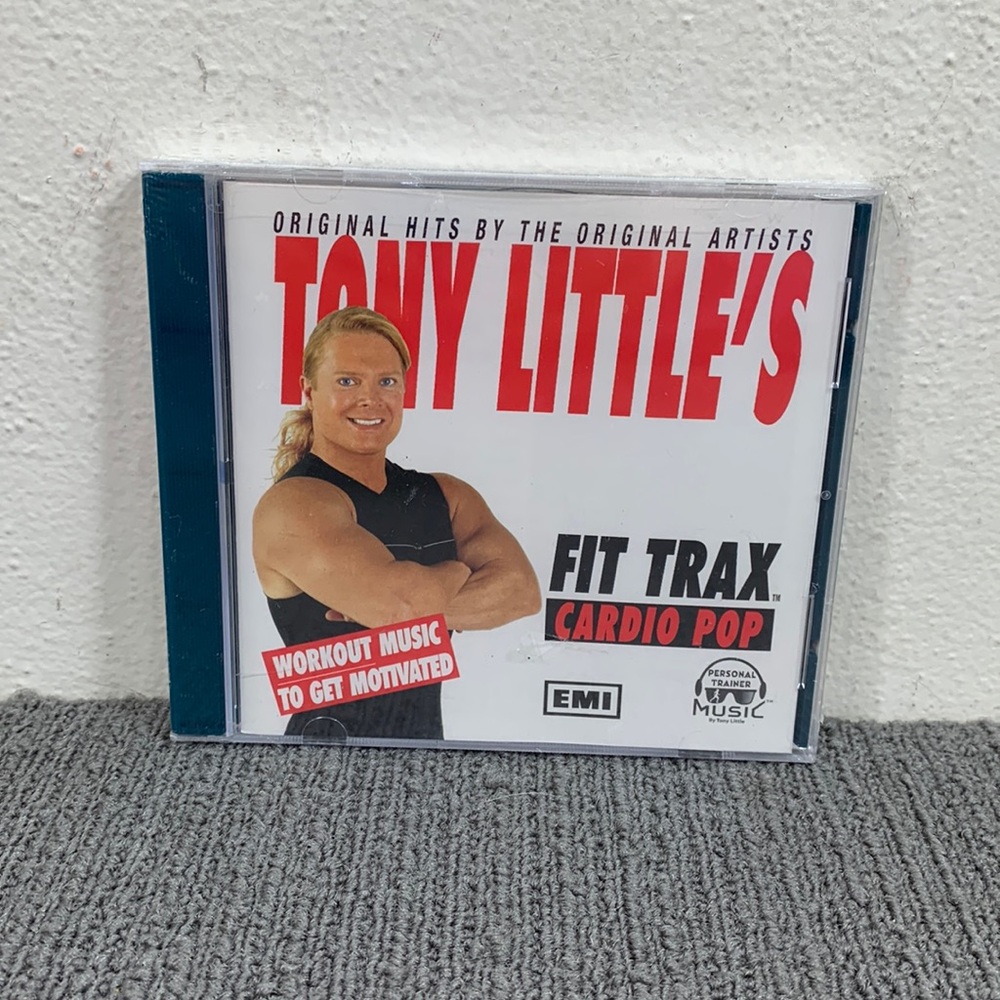 Tony Little's Fit Trax Cardio Pop CD 2003 New Sealed